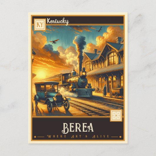 Berea, Kentucky |  Briefkaart (Voorkant)