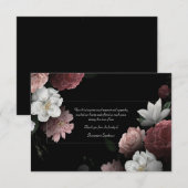 Bereavel Floral Carte de remerciements (Devant / Derrière)