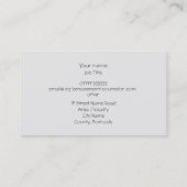 Bereavement Counselor with Monogram, Gold Candle Visitekaartje (Achterkant)