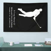 Bereavement Sympathia Funeral Memorial Golf Player Spandoek (Beurs)