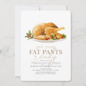 Bereid je favoriete mieren voor op de Thanksgiving Kaart (Voorkant)