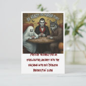 Bereid je voor op eindeloos horrorplezier (Staand voorkant)