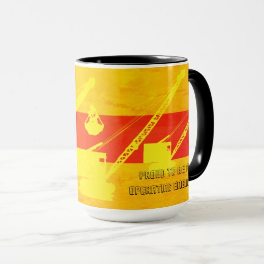 Bereid om een bedrijfsingenieur-zuidwestkleuren te mok (Voorkant rechts)