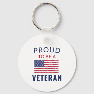 Bereid om een Veteranese Button Sleutelhanger te z