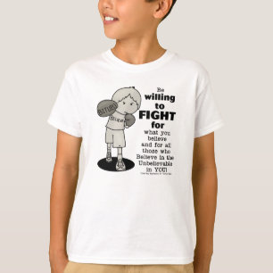Bereid om te vechten t-shirt