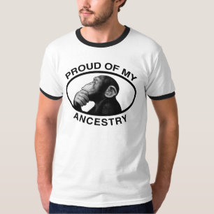 Bereid van mijn anekooie chimp t-shirt