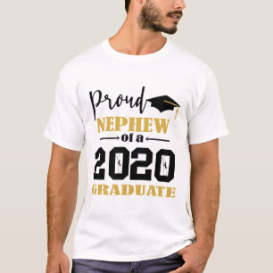 Bereide Nephew van een Afstuderen jaar 2020 T-shirt