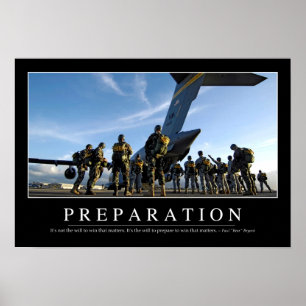 Bereiding: Inspirerend prijsopgave Poster