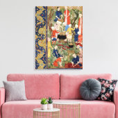 Bereiding van een maaltijd canvas afdruk (Insitu (Woonkamer))