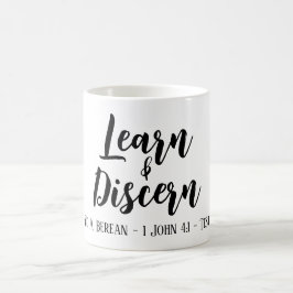 Bereik een zoekscript koffiemok