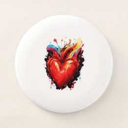 Bereik haar met je hart Wham-O frisbee