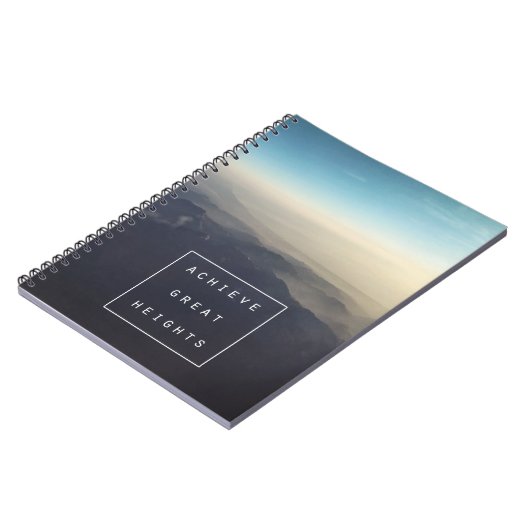 Bereik het Notitieboek op grote hoogte van spiraal (Linkerzijde)