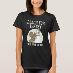Bereik voor de hemel en gooi dan in de spuit. t-shirt