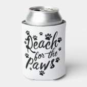 Bereik voor de pols-typografie blikjeskoeler (Blikje Voorkant)