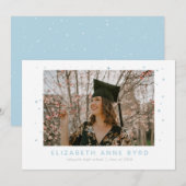 Bereik voor de Stars Afstuderen Aankondiging (Voorkant / Achterkant)