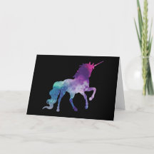 Bereik voor de sterren Galaxy Unicorn Design