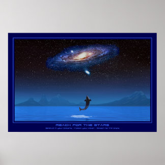 Bereik voor de sterren poster