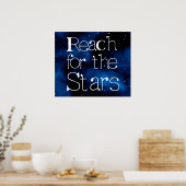 Bereik voor de sterren poster (Keuken)