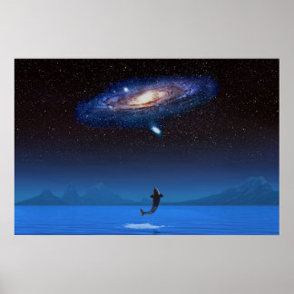 Bereik voor de sterren poster