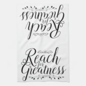 Bereik voor groottescalligrafie theedoek (Verticaal)