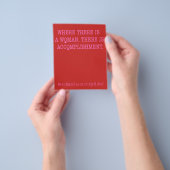 Bereiken Flyer (Hand)