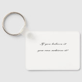 Bereiken & Geloven Sleutelhanger (Achterkant)