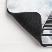 Bereiksladder in wolken muismat (Hoek)