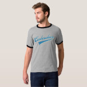 Berekening (blauw) t-shirt (Voorkant volledig)