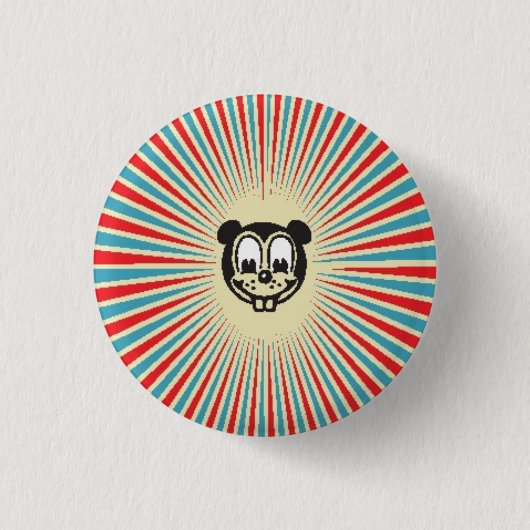 Beren badge ronde button 3,2 cm (Voorkant)
