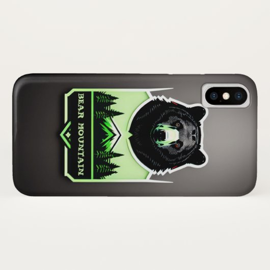 Beren berg Case-Mate iPhone case (Achterkant (horizontaal))
