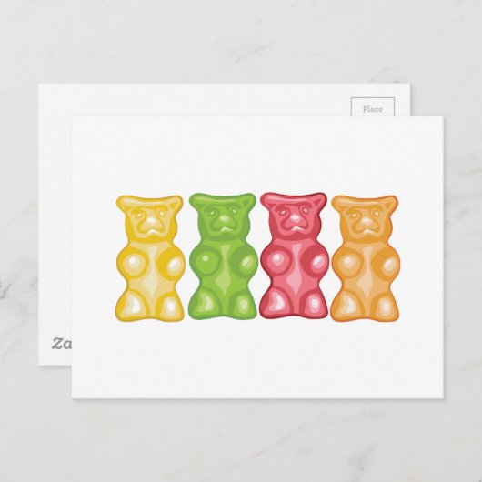 Beren Briefkaart (Voorkant / Achterkant)