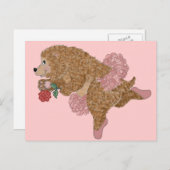 Beren Dance Briefkaart (Voorkant / Achterkant)