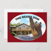 Beren Den Cabin Briefkaart (Voorkant / Achterkant)