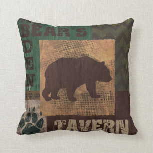Beren Den Tavern Pillow Cabin decor Kussen