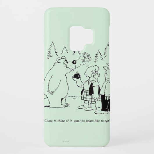 Beren diner Case-Mate samsung galaxy hoesje (Achterkant)