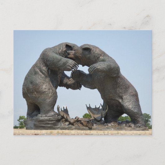 Beren - Dundee, Michigan Briefkaart (Voorkant)