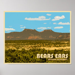 Beren Ears Nationaal Monument Poster