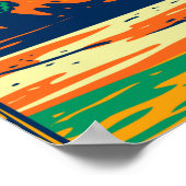 Beren Ears National Monument Utah Retro Poster (Hoek)