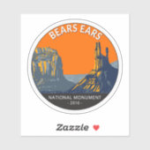 Beren Ears National Monument Utah Sticker (Vel)