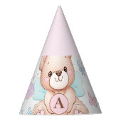 Beren en vlinders Monogram Partij Pet Feesthoedjes (Voorkant)