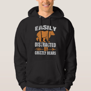 Beren - Gemakkelijk verstoord door grizzly Beren Hoodie
