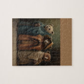 Beren geperst in robes puzzel (Horizontaal)