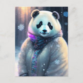 Beren in de winter, Postcrossing Briefkaart (Voorkant)