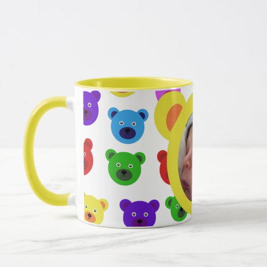 Beren in geel mok (Links)
