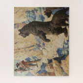 Beren in het Pad 1904 William Robinson Leigh Legpuzzel (Verticaal)