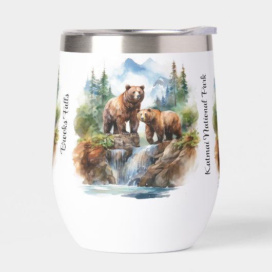 Beren in Katmai National Park (Links)
