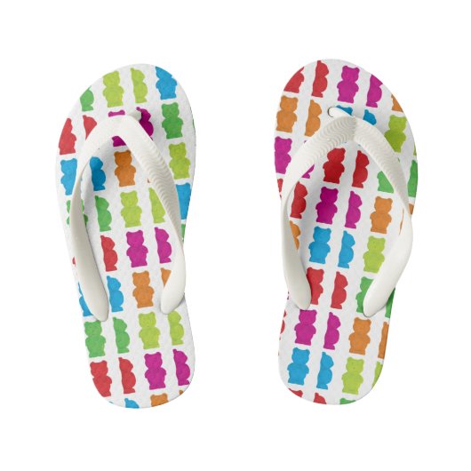 Beren Kinder Teenslippers (Voetbed)