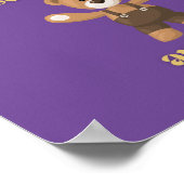 Beren knuffels zijn gratis poster (Hoek)