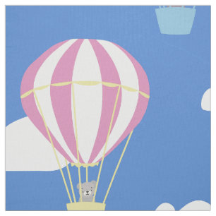 Beren & Konijn Hete Luchtballon Dagje uit Stof