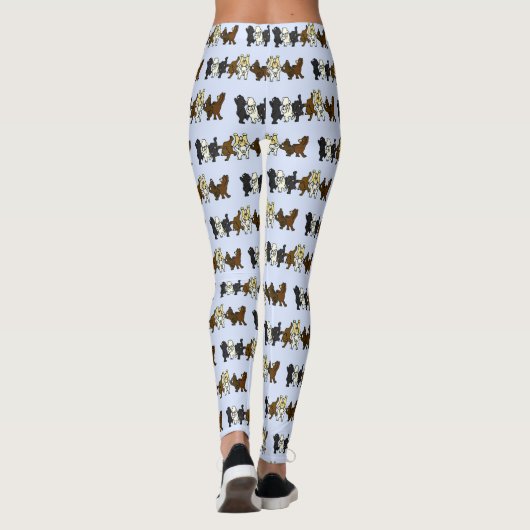 Beren Leggings dansen (Achterkant)